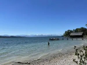 Casa Verde: Küche, TV, Nespresso, im Grünen