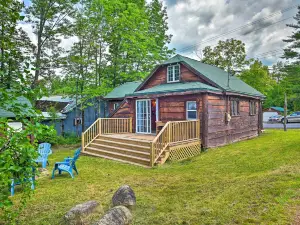 Rustic Caroga Lake Retreat Fish, Hike and Ski!