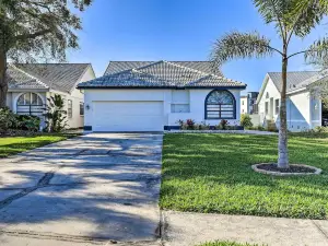 Apollo Beach Getaway with Dock and Pool!
