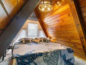 Pet Friendly A Frame w/ Private Dock & Great Lake Views