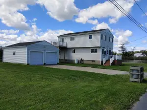 Waterfront Home w/ Large Deck & Dock on Narrow Bay