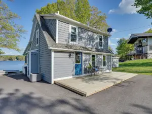 Family Lake & Ski House w/ Paddleboards & Fire Pit