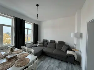 4 room new apartment center contactless