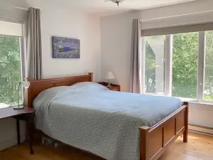 Lakefront home with large yard, screened porch & amazing views