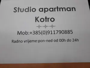 Studio Apartman Kotro