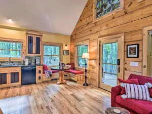 Romantic Asheville Area Cabin w/ Deck & Hot Tub!