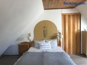 Getreidekasten Auf Einer Lamafarm