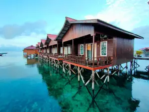 Derawan Fisheries Water Cottage, Sea View, Balkon