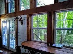 River Run: Secluded Riverside A-Frame & Sauna Two Miles West Of Grand Marais