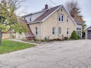 Lakefront Algoma Home with Deck, Grill and Fireplace