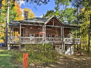 Spacious Lakefront Cabin w/ Fire Pit & Grill!