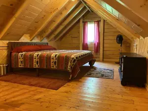 Log cabin~hiking, hunting, skiing, with direct snowmobile trail access.