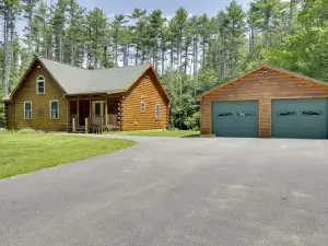Spacious Cabin w/ Private Dock on Thompson Lake