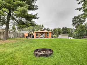 Homey Lakefront Escape w/ Boat Dock, Fire Pit