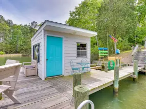 Waterfront Little Wicomico Haven w/ Dock & Kayaks!