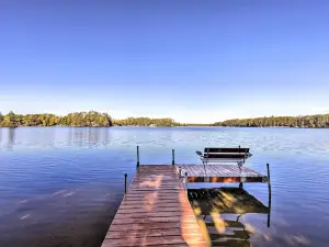 Elcho Escape w/ Private Dock on Post Lake!