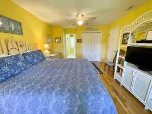 Private Deck and Spacious Living Area - Charming Coastal Villa
