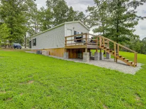 Rural Mt Olive Cabin Rental w/ White River View!