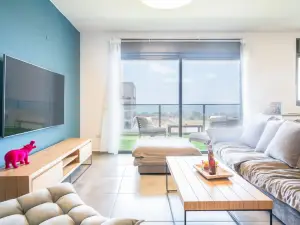 Vibrant Seaside Stay with Balcony