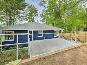 Lakefront Kalkaska Home Near Snowmobile Trails!