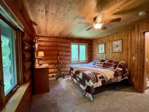 Family Log Cabin - Lake, Golf, Pool, Hike, Ski-Atv & Game Room - Northwoods WI