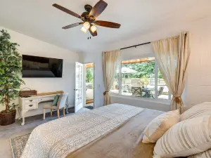Modern Meadow Vista Vacation Home w/ Spacious Deck