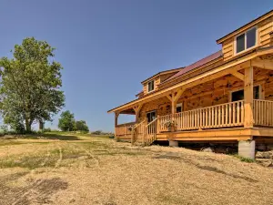 Cabin on 35-Acre Farm in Blanchardville w/ Trails!