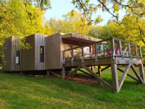 L'étape en forêt