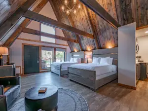 Vaulted Ceiling, Electric Fireplace, Kitchenette, Deck - Spacious Inviting