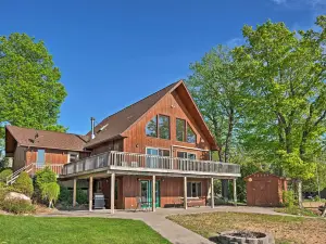 Lake Bonaparte Fins and Feathers Lodge with Dock!