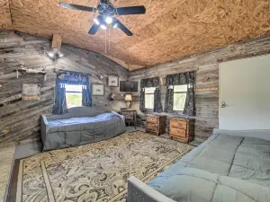 2 Rustic Cabins w/ Porches on Remote Ranch!