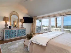 Stunning 4 Bed/3.5 Bath w/ Panoramic Marsh Views! Dock! Amenity Cards!