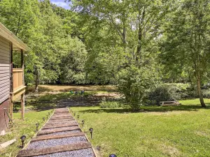 Private Riverfront Escape w/ Fire Pit & Grill
