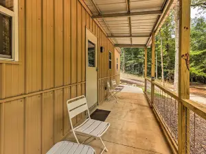 Tallassee Cabin w/ Forest Views Near Creek!