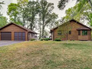 Sandy Beach Family Getaway with Fire Pit and Deck!