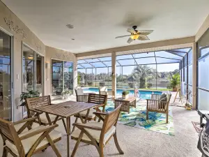 Bright & Sunny Riverview Oasis w/ Pool & Pond