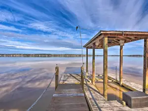 Ridgeway Lake House Rental with Boat Dock!