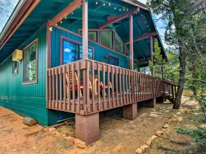 Near Hiking Modern Heber-Overgaard Cabin with Deck