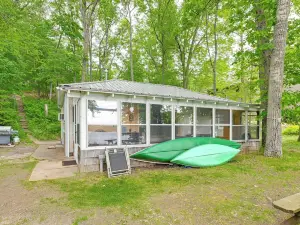 Lakefront Cabin w/ Fire Pit, Dock, & Boat Rental