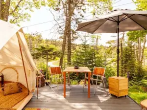 Camp In Nature with a Bit of Style on Vinalhaven Island, Maine
