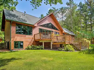 Private Retreat w/ Dock on Middle Eau Claire Lake!