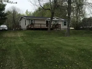 Great fishing and boating at a 3 bedroom cabin on Clam Lake in  Siren Wi.