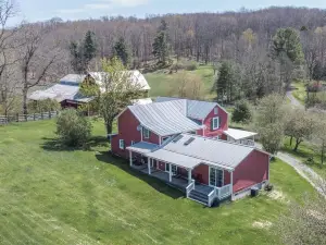 Spacious Rural Farmhouse Getaway with Peaceful Views