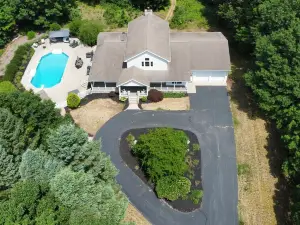 Private heated pool, ATV trails and shooting range on 20 acres