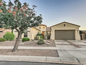 Luxe Gilbert Home w/ Heated Pool + Putting Green!