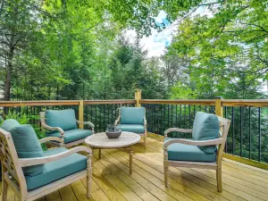 Beautiful Embden Pond Cabin w/ Dock & Kayaks!