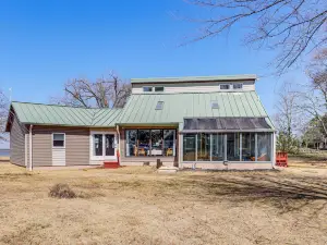 프라이빗 비치 & 낚시 부두: 위코미코 리버 하우스