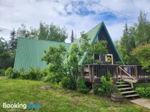 A-Frame Cabin Between Kenai and Kasilof Rivers