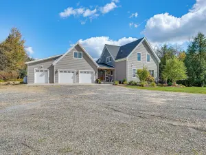 Spacious & Secluded Forksville Home: Fire Pit