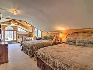 Spacious Mtn Cabin on 7 Private Acres in Athol!